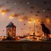 100PCS Miniature Bats for Crafts Dollhouse Cute Halloween Decor Mini Bats Decor Miniature Things for Fairy Garden Dollhouse Micro Landscaping Decoration view 4