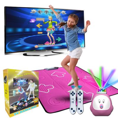 YRPRSODF Dance Mat for Kids and Adults,Electronic Dance Mats for TV,Musical Dance Game Mat for Girls Boys with AR Camera,Birthday/Christmas Day Gifts for Kids Adults