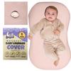 100% Waterproof Baby Lounger Cover - 2-Ply Organic Cotton Slipcovers Keep Your Lounger Clean & Your Baby Comfy - Machine Washable - (Lounger Not Included) - Peach view 1