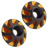 1/8 RC Wing Buttons RC Metal Rear Wing Buttons Gasket OD 15mm & 1/8 RC Wing Buttons RC Metal Rear Wing Buttons Gasket OD 15mm view 2
