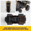 FCX24M FMS 1/24 RC Crawler, Land Rover Family, Off-Road RC Rock Crawler with Lighting Effects, Speed Switch and Accessory Packs, RC Cars for Adults (Defender 90) view 4