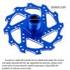 RcarmubWow RC Brake Disc w/Hex Upgrades Part for 1/7 Infraction/Felony 6S BLX,Limitless,1/8 Typhon 6S BLX,Alloy Aluminium Brake Disc & Hex Hops Up,Navy Blue view 3