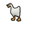 Cartoon Cute Little White Goose PVC Soft Glue Morale Badge Children Backpack Decoration Patch (Goose with dark Glasses) view 1