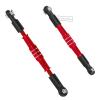 RcarmubWow RC 7075 Turnbuckles Links w/ 25T Servo Arm Upgrades Part for 1/7 Infraction 6S BLX,Felony 6S BLX,Limitless,1/8 Typhon 6S BLX,Alloy Linkage Steering Tie Rod & Servo Arm,Red view 3