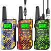 Inspireyes Walkie Talkies for Kids Rechargeable, Easter Basket Stuffers,Gifts for Kids, Toys for Boys and Girls Ages 3-12, 3 Pack Long Range, Outdoor Play, Family Games, Hiking Camping Gear view 1