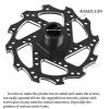 RcarmubWow RC Brake Disc w/Hex Upgrades Part for 1/7 Infraction/Felony 6S BLX,Limitless,1/8 Typhon 6S BLX,Alloy Aluminium Brake Disc & Hex Hops Up,Black view 3