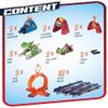 T-Racers Mix 'N Race Volcanosaurus Track for Toy Cars, Contains 1 Trigger, 3 Tracks, 1 Exclusive Nitro Rex Car and 4 Stunts view 3