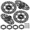 hopsupRC RC Aluminum Brake Disk Upgrades Part for 1/7 Infraction 6S BLX,Limitless 6S BLX,Felony 6S BLX,1/8 Typhon 6S.Black. view 1