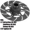 hopsupRC RC Aluminum Brake Disk Upgrades Part for 1/7 Infraction 6S BLX,Limitless 6S BLX,Felony 6S BLX,1/8 Typhon 6S.Black. view 2