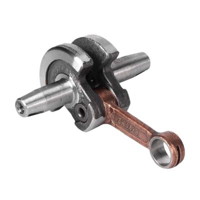 TECER 44Mm Crankshaft Connecting Rod Assembly Half Circle Crankshaft Engine Parts Accessories Compatible with 47Cc 49Cc Pocket Bike
