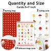 BSIKAIK 24 Players Birthday Bingo Cards Pizza Party Favors Fun Family Pizza Games Bingo Accessories Multiplayer Games for Holiday Birthday Family Party Activities - DH381 view 2