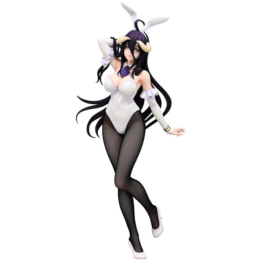 Albedo Bunny Figure 30cm Handmade Large Stand Figure Statue Anime Figurine Desktop Decoration Collection Gifts for Fans