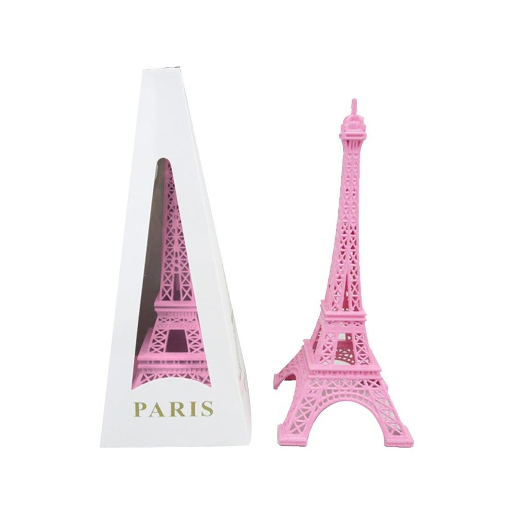 YounggDiy 3D Eiffel Tower Model Kit, Paris Architecture Model for Adults Desk Building Puzzles for Teen and Adult, Eiffel Tower Ornament (18cm)