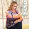 Kigai Baby Car Seat Cover Sunset Lighthouse Breastfeeding Covers Stretchy Breathable Multi-Use Cover Carseat Canopy for Girls and Boys view 4