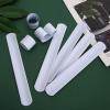 caralin 30Pieces White Slap Bracelets Blank Slap Bands Bulk Plastic Party Bracelets for Birthday Party Concert School Craft view 4