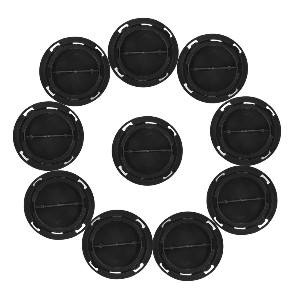 ERINGOGO 10pcs Piggy Bank Stoppers Closure Plugs for Saving Box Black Replacement Caps for Easy Access and Sealing for Boys and Girls Savings and Home Decor