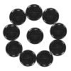 ERINGOGO 10pcs Piggy Bank Stoppers Closure Plugs for Saving Box Black Replacement Caps for Easy Access and Sealing for Boys and Girls Savings and Home Decor view 1