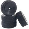 12mm Hex Hub Wheel Rims & Rubber Tires & Outer Diameter 70mm Rubber Tires & Nylon 12mm Hex Hub Wheel Rims view 2