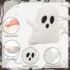 3 Pcs Ghost Halloween Pillows Room DecorationCute Ghost-1 Throw Pillow Decorative Spooky Home Decoration Halloween Bedroom Sofa Couch Supplies view 2