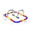 Commercial PVC Inflatable Go Kart Race Tracks Inflatable Didi Car Race Track Sport Game Air Racing Bumper Car Happy Hopper Circuit for Birthday Party and Event (20x13x6.5 Ft) view 4