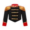 Miaeowve Kids Girls Ringmaster Tailcoat Long Sleeve Tassel Short Jacket Knight Dress-up Black 4 Years view 1