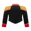Miaeowve Kids Girls Ringmaster Tailcoat Long Sleeve Tassel Short Jacket Knight Dress-up Black 4 Years view 2