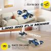 Holy Stone HS210T Drones for Kids, 2 IN1 MINI Indoor Drone with Land & Fly Mode, Four Posture Deformations RC Quadcopter with 3D Flip, Auto Hovering, Christmas Birthday Toy Gift for Boys and Girls view 2