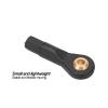 Grcfumo 10Pcs RC Tie Rod Head, Light Weight Wear Resistant Push Rods, Black Stable Running Push Rods for RC Car view 3