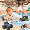 1:16 Amphibious Remote Control Car with Shooting Water Gun Gesture Sensing RC Car Boat Waterproof RC Tank Off-Road Stunt Car Toy Monster Truck for Outdoor Gift for Kids With 2 Replaceable Batteries view 2