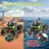 1:16 Amphibious Remote Control Car with Shooting Water Gun Gesture Sensing RC Car Boat Waterproof RC Tank Off-Road Stunt Car Toy Monster Truck for Outdoor Gift for Kids With 2 Replaceable Batteries view 3