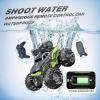 1:16 Amphibious Remote Control Car with Shooting Water Gun Gesture Sensing RC Car Boat Waterproof RC Tank Off-Road Stunt Car Toy Monster Truck for Outdoor Gift for Kids With 2 Replaceable Batteries view 4