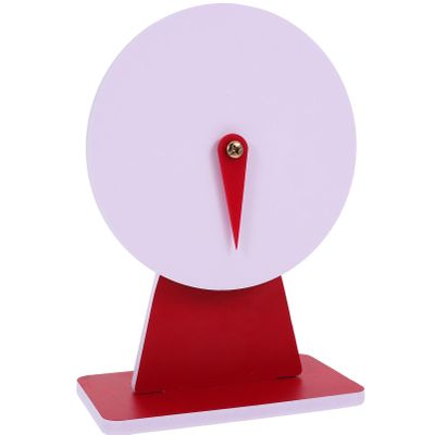 Alipis Blank Spinning Prize Wheel 20CM Tabletop Blank Prize Turntable Wheel for Fortune Spinning Game,Trade Show, Holiday Activities,Party Pub, 29.00X20.00X11.00CM, 3891267IXM5UW99