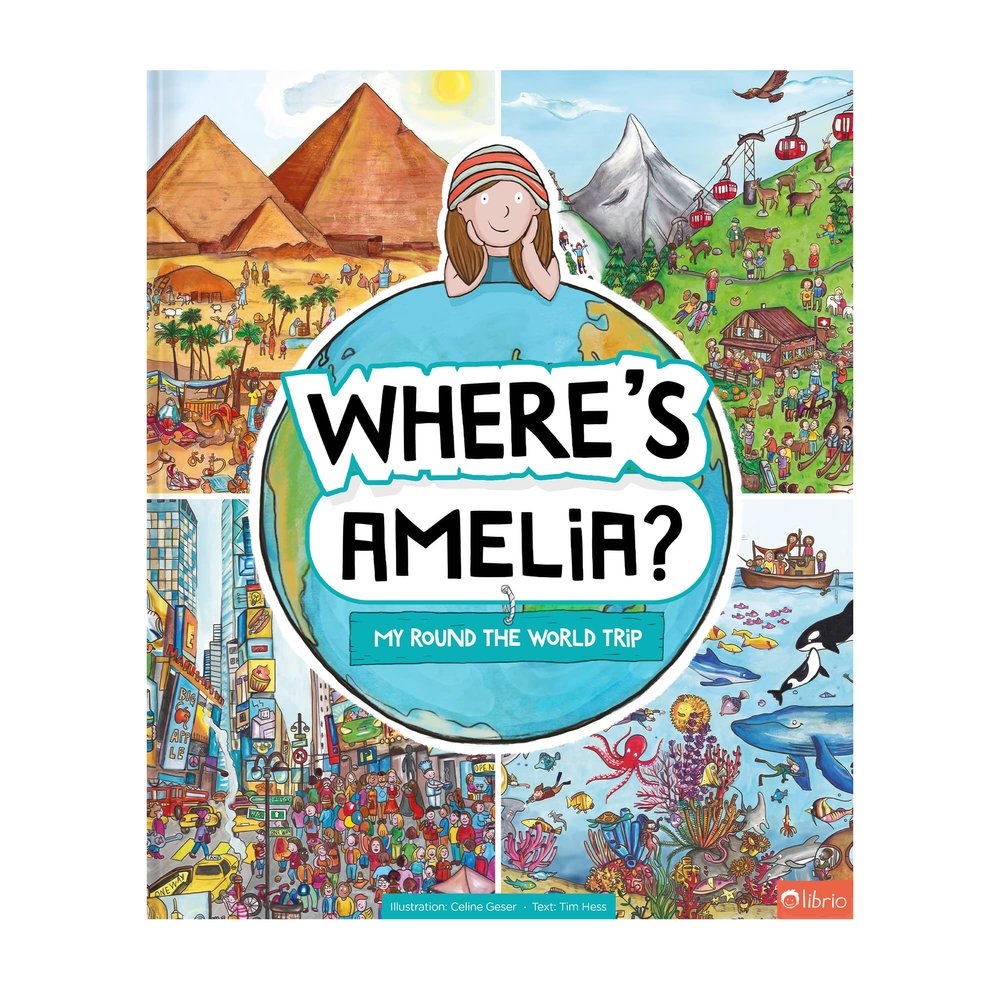 Librio | Personalized Children's Adventure - 24 Pages | Search-and-Find World Trip | Multi-Language Options | Ages:2-7