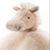 Sterntaler S Horse Sunny Cuddly Soft Fleece and Corduroy Cuddly Toy with Knots and Rattle for Babies and on the Go Ecru view 4