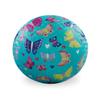 Crocodile Creek Playground Ball - Durable Rubber Ball for Kids Ages 3 and Up - Bouncy Inflatable Ball for Kickball, Indoor Games, and Outdoor Sports - PVC-Free - Butterflies - 7-inch Diameter view 1