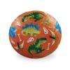 Crocodile Creek Playground Ball - Durable Rubber Ball for Kids Ages 3 and Up - Bouncy Inflatable Ball for Kickball, Indoor Games, and Outdoor Sports - PVC-Free - Dinosaur - 7-inch Diameter view 1
