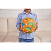 Crocodile Creek Playground Ball - Durable Rubber Ball for Kids Ages 3 and Up - Bouncy Inflatable Ball for Kickball, Indoor Games, and Outdoor Sports - PVC-Free - Dinosaur - 7-inch Diameter view 3