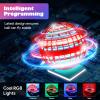 Flying Orb Ball Toys-2025 Upgraded Hover Magic Boomerang BallGalaxy Ball Kids Adults Cool Outdoor Indoor Outdoor Toy Gifts for 6 7 8 9 10+ Year Old Boys Girls-Red view 3