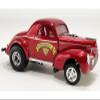 1940 Gasser Red Metallic with Graphics Limited Edition to 262 pieces Worldwide 1/18 Diecast Model Car by ACME A1800928 view 2