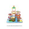 Menolana Play Garage Playset Simulation Cars Track Role Play Realistic Petrol Pump Wooden Car Garage Playset for Imagination Preschool view 3