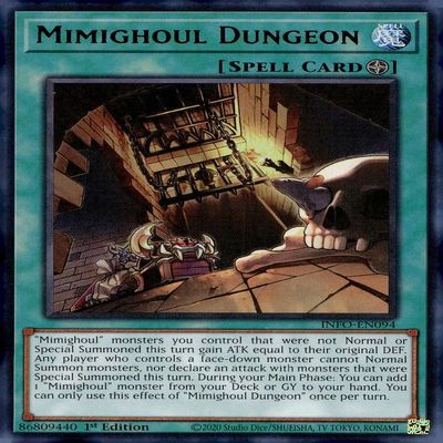 Mimighoul Dungeon - INFO-EN094 - Ultra Rare - 1st Edition
