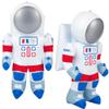 ArtCreativity Outer Space Kids Tent & Astronaut Party Set: Indoor/Outdoor Playhouse and Decorations for Ages 4-12 view 3