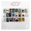 22 Pc Modern Classics Prop Book Set Miniature Books 1/12 Scale Dollhouse Accessory Paper Pages by Little Things of Interest view 2