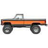 FCX18 FMS 1/18 Chevrolet K10 RC Truck, Officially Licensed 4WD RC Crawler 2 Speeds Switch with LED Lights, Off-Road RC Model for Adults (Black) view 2