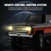 FCX18 FMS 1/18 Chevrolet K10 RC Truck, Officially Licensed 4WD RC Crawler 2 Speeds Switch with LED Lights, Off-Road RC Model for Adults (Black) view 4