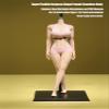 1/6 Scale Female Body, 12inch Super Flexible European Body Type Action Figure JIAOUDOLL Seamless Large Bust Figure Body Doll No Head (Brown Skin, JOQ-09F-Undetachable Feet) view 2