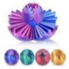 Gear Ball 3D Printed Spin Ball or Cube Fidget Toy,Gear Sphere Fidget Toy,for Stress and Anxiety Relief, Stress Ball GearSphere Desk Toy for Kids (Purple) view 1