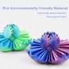 Gear Ball 3D Printed Spin Ball or Cube Fidget Toy,Gear Sphere Fidget Toy,for Stress and Anxiety Relief, Stress Ball GearSphere Desk Toy for Kids (Purple) view 2