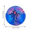 Gear Ball 3D Printed Spin Ball or Cube Fidget Toy,Gear Sphere Fidget Toy,for Stress and Anxiety Relief, Stress Ball GearSphere Desk Toy for Kids (Purple) view 3