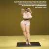 1/6 Scale Female Body, 12inch Super Flexible European Body Type Action Figure JIAOUDOLL Seamless Large Bust Figure Body Doll No Head (KT Skin, JOQ-09F-Undetachable Feet) view 4
